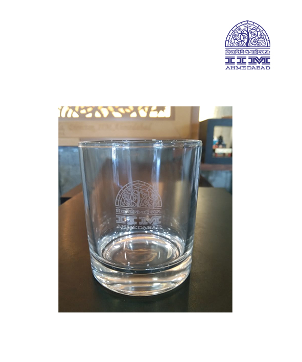 Juice Glass with logo